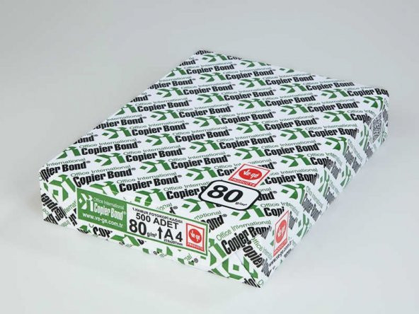 A4 Fotokopi Yazıcı Kağıdı Vege - Copierbond 80gr 500lü Paket Ücretsiz Kargo