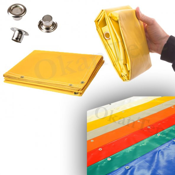 Çadır,Branda,Tente,Gölgelik Su Geçirmez,110Dtex,Ebatlı Branda Polyester 10X12 - 1