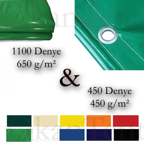 Çadır,Branda,Tente,Gölgelik Su Geçirmez,110Dtex,Ebatlı Branda Polyester 10X12 - 3