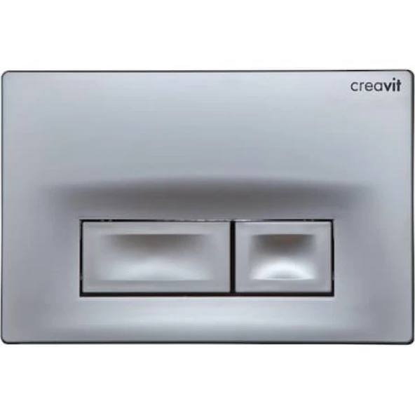 CREAVİT GP3002 MAT GRİ BOYALI KUMANDA PANELİ BUTON *ORJİNAL*