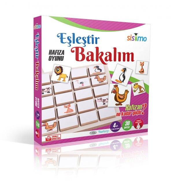 SİSİMO AKIL VE ZEKA OYUNLARI EŞLEŞTİR BAKALIM - 3