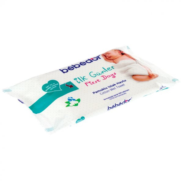 Bebedor İlk Günler Yeni Doğan Islak Mendil 12 Paket 480 Yaprak - 2