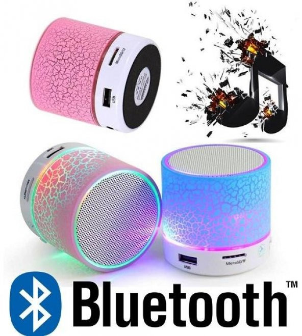 Bluetooth Hoparlor Speaker Mini Hd Ses Bombası