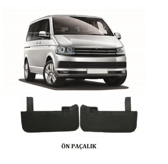 VW Volkswagen T5 T6 T7 Orjinal Tip Paçalık Ön 2 Parça 2003-2023