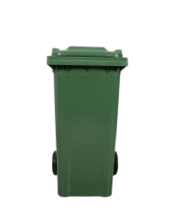 Çöp Konteyneri yeşil 120 Lt. Tekerlekli(çöp kovası)