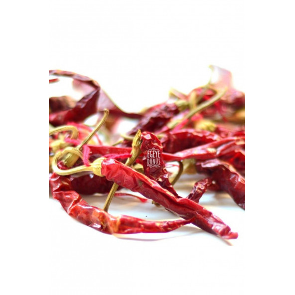 Yeni Mahsül Yakan Acı Süs (Cin) Biberi Kurusu - 1 Dizi - 50 Gr. Doypack Ambalaj - 4