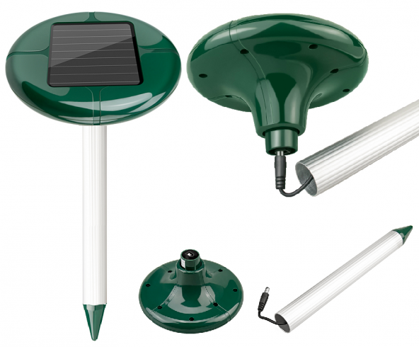 Dualpest An-A316 Güneş Enerjili Köstebek Kovucu Yılan Akrep Fare Kovucu