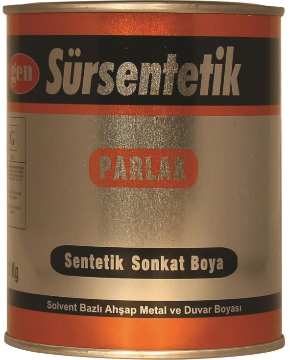 Gen Sür Sentetik Yağlı Boya 1 Kg