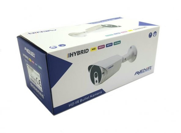 Avenir Av-525Ahd 2.4Mp Ahd Bullet Kamera Gece Renkli - 4