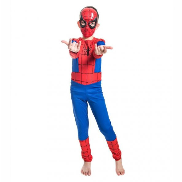 Spiderman Kostüm - Örümcek Adam Kostümü - Örümcek - 4