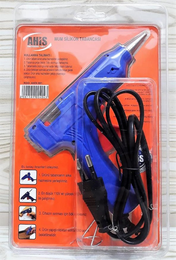 SICAK SİLİKON TABANCASI ANAHTARLI 20W AHIS 002 - 3