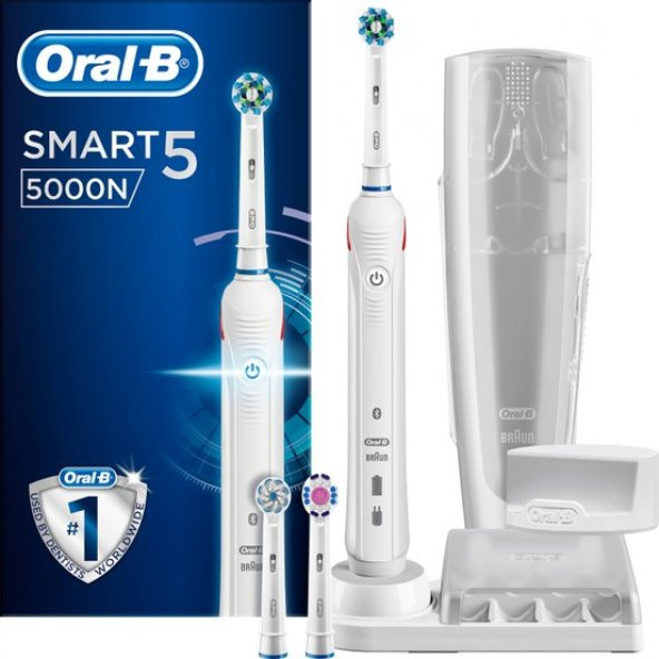 Oral-B Smart 5000 Şarj Edilebilir Diş Fırçası Cross Action