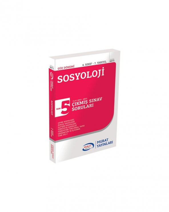 aöf murat yayınları sosyoloji 4 Sınıf güz dönemi çıkmış sınav soruları (6yıl) - 1