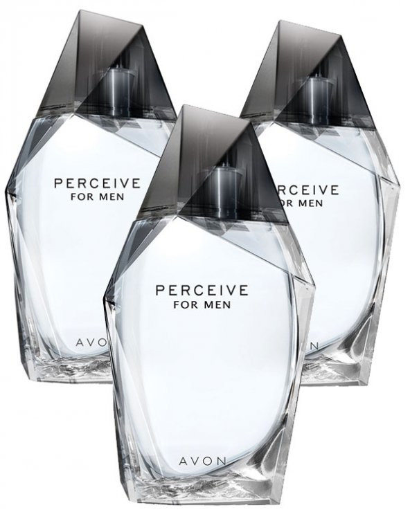 Avon Perceive Erkek Parfüm Edt 100 Ml. 3lü Set