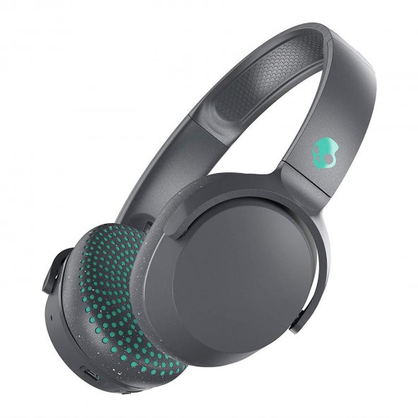 Skullcandy Riff Bluetooth Kablosuz KulakÜstü Kulaklık Gri/Yeşil/Benekli S5PXW-L672