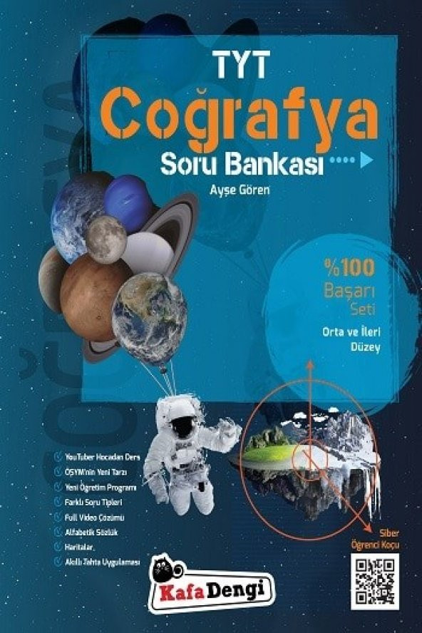 KafaDengi Yayınları TYT Coğrafya Orta ve İleri Düzey Soru Bankası