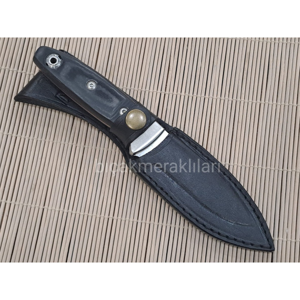 Bora 309 MA Falcon Mikarta Saplı Bıçak - 4