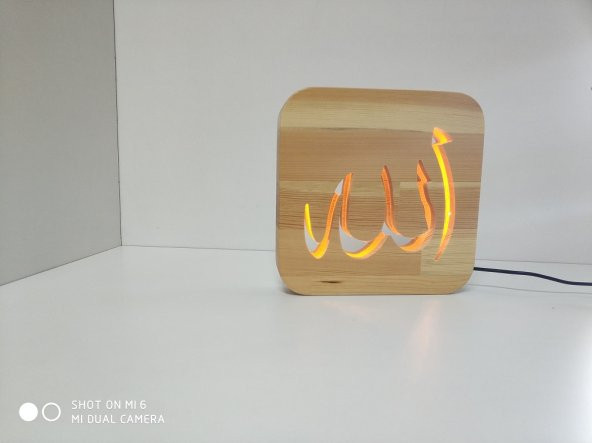 Masif 3D Dekoratif Gece Lambası