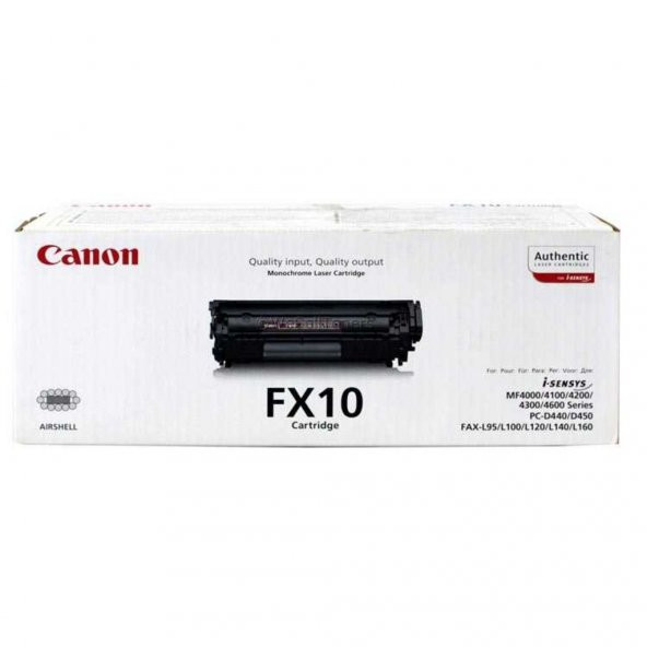 CANON FX-10 ORJINAL TONER MF 4000 / 4100 / 4200 / 4300 /