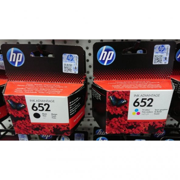 HP 652 F6V25AE/F6V24A SİYAH VEYA RENKLİ ORJİNAL KARTUŞ (2022)