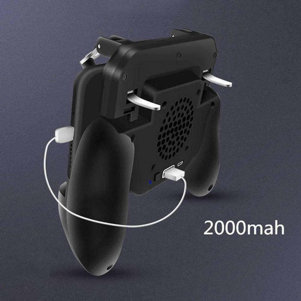 PUBG SP+ SOĞUTUCU FAN POWERBANK TETİK 360 JOYSTICK KONSOL GAMEPAD - 8