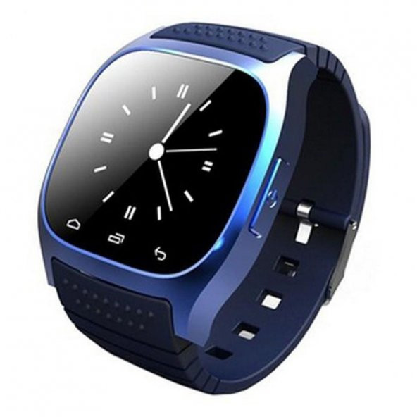 Smart Watch Akıllı Saat M26 (Android - İos Uyumlu) Mavi