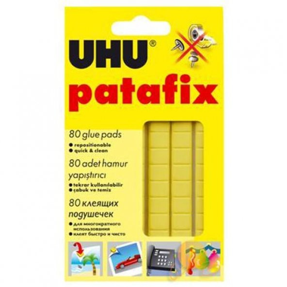 UHU Patafix Hamur Yapıştırıcı- Sarı