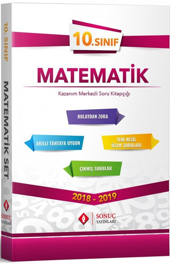 Sonuç Yayınları 10. Sınıf Matematik Modüler Set - 1