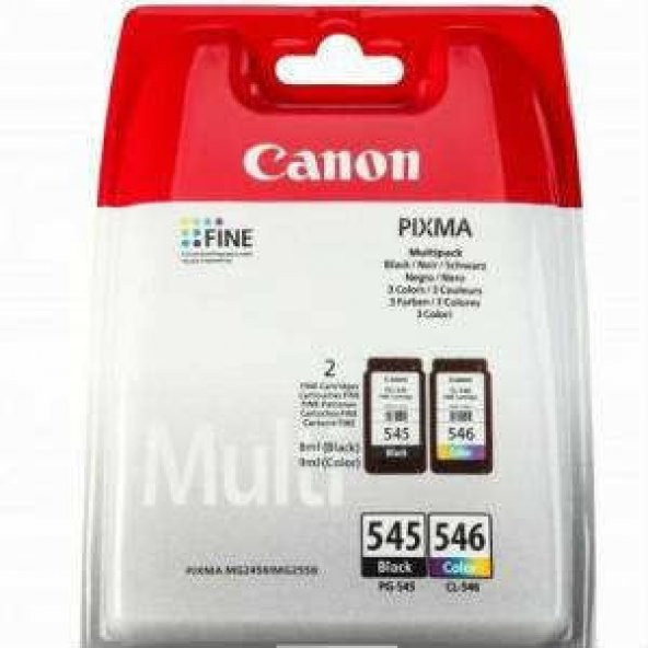 Canon Pg-545/Cl-546 Multipack Kartuş 2Li Orjinal