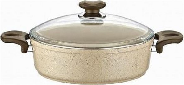 Gülsan Safran 28 cm Granit Pilav Tenceresi