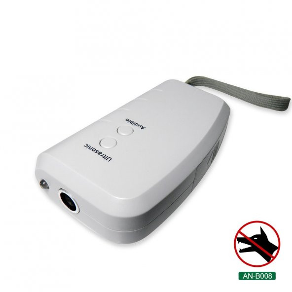 Dualpest An-B008 Ultrasonik Köpek Kovucu - Saldırgan Köpek Kovucu - Led Işıklı