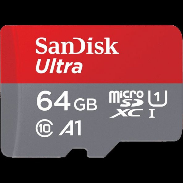 SANDISK 64GB Ultra MSD 100MB/s Class 10 UHS-I Micro SD Kart SDSQUAR-064G-GN6MN