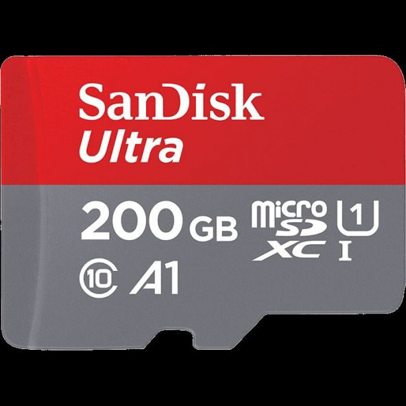 SANDISK FLA 200GB ULTRA MSD 120MB/S C10 UHS-I SDSQUAR-200G-GN6MN