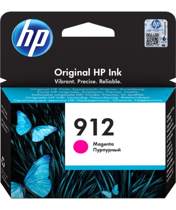 HP 3YL78AE Magenta Mürekkep Kartuş (912)