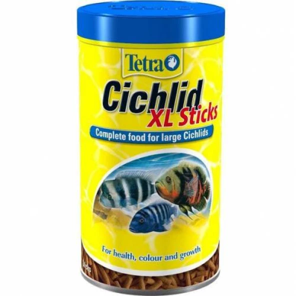 Tetra Cichlid XL Sticks 1 LT Skt: 03/2028 Orjinal Kutusunda ürün görseli