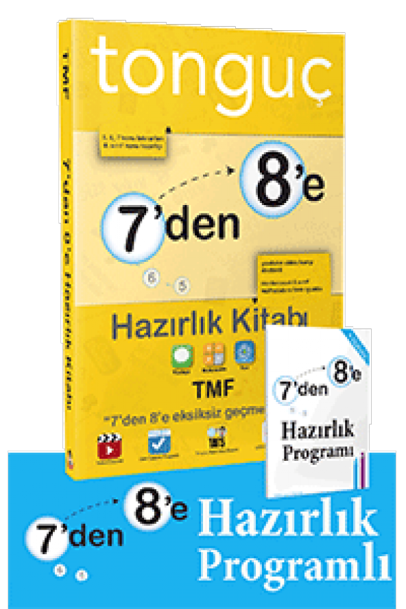 Tonguç Akademi 7den 8e Hazırlık Kitabı