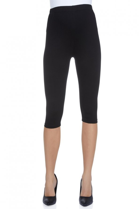 LuvmaBelly Maternity 8003-8004 Hamile Kapri Pamuk Tayt - 3