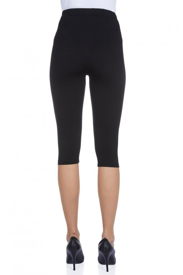 LuvmaBelly Maternity 8003-8004 Hamile Kapri Pamuk Tayt - 4