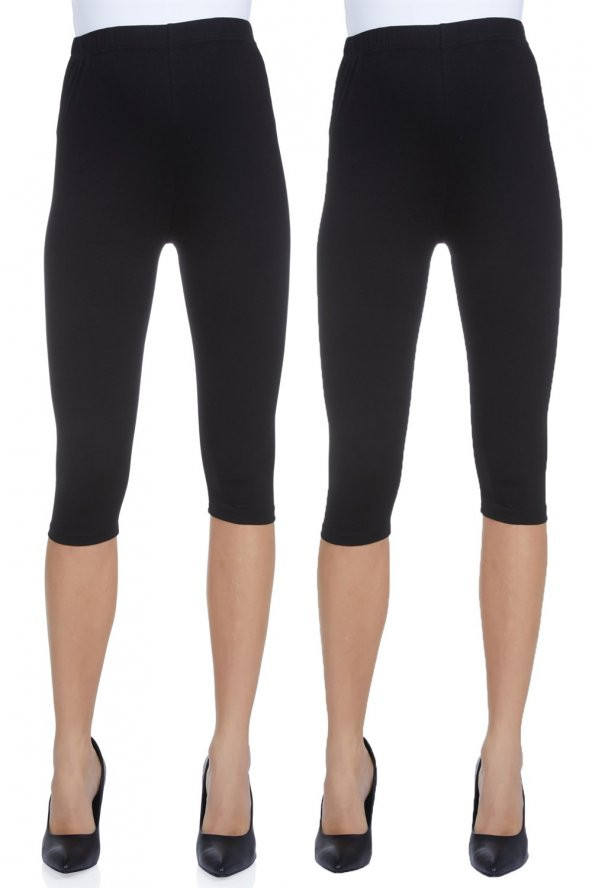 LuvmaBelly MYRA8003_8010 Beli Ayarlanabilir Hamile Kapri Tayt Seti - 3