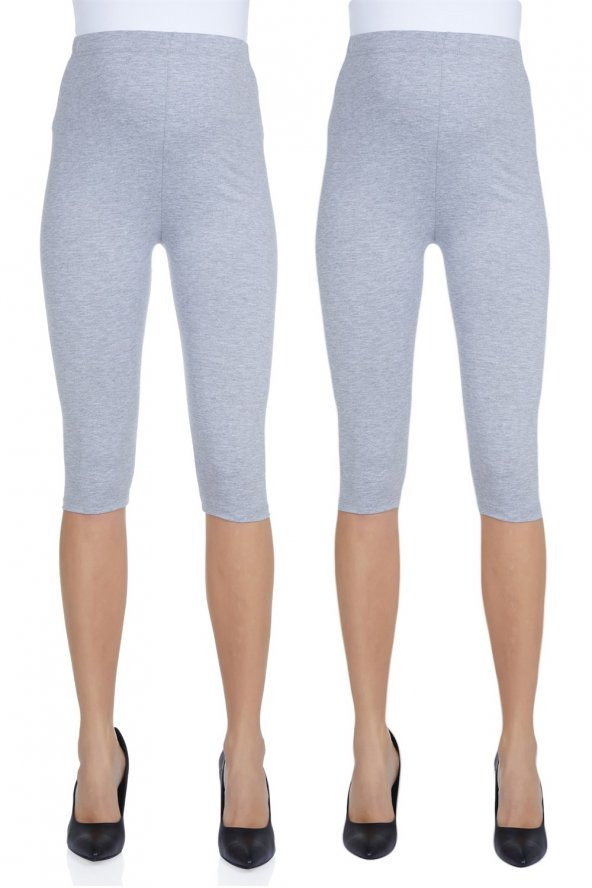 LuvmaBelly MYRA8003_8010 Beli Ayarlanabilir Hamile Kapri Tayt Seti - 4