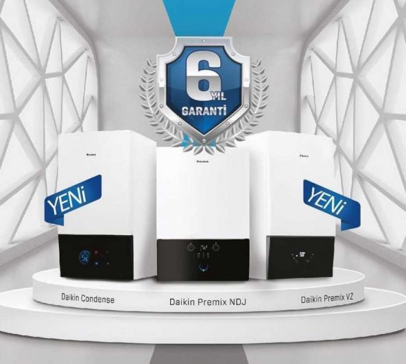 Daikin Ndj Premix 35/35 Kw (30.000 Kcal) Tam Yoğuşmalı Kombi - 2