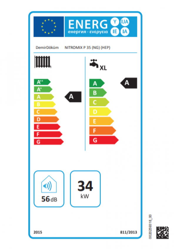 Demirdöküm Nitromix 35/35 Kw (30.000 Kcal) Tam Yoğuşmalı Kombi - 2