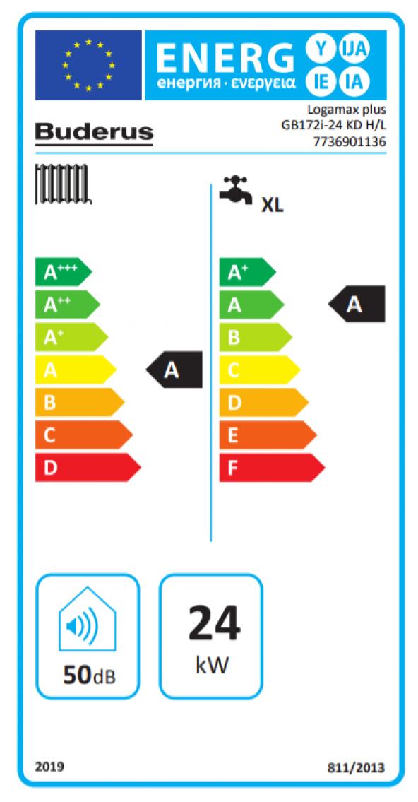 Buderus Logamax plus GB172i 24/28 Kw 20.000 K Tam Yoğuşmalı Kombi - 5
