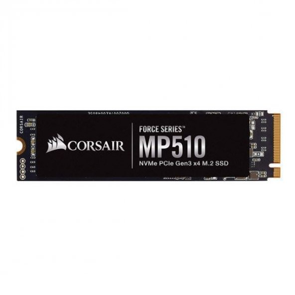 Corsair MP510 480GB 3480MB/sn-2000MB/sn NVMe PCIe M.2 SSD (CSSD-F480GBMP510) - 2