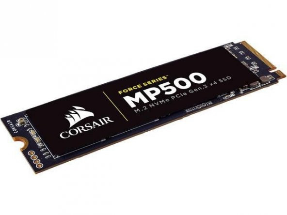 Corsair MP510 480GB 3480MB/sn-2000MB/sn NVMe PCIe M.2 SSD (CSSD-F480GBMP510) - 3