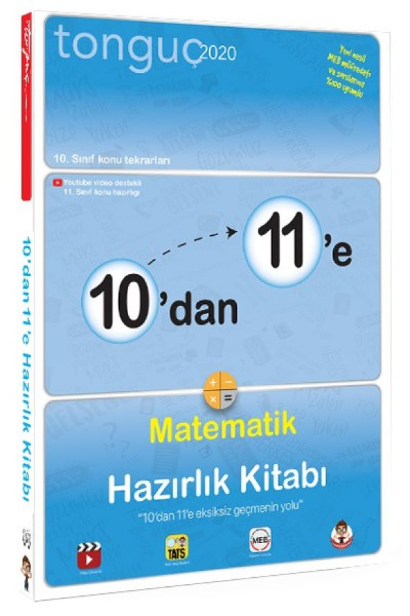 Tonguç Akademi 10 dan 11 e Matematik Hazırlık Kitabı