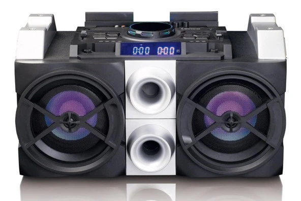 Lenco PMX-150 DJ Mixer Parti Hoparlörü Radyolu USBli Bluetoothlu