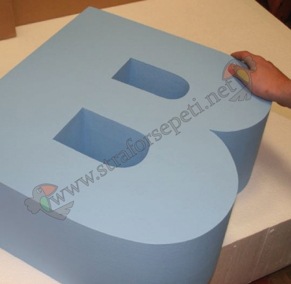Strafor Sepeti - Strafor 60 cm Yüksekliğinde Harfler - Strafor Rakam - Strafor Yazı - Strafor Logo - 1