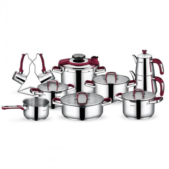 Schafer Compact 18 Parça Çelik Çeyiz Seti