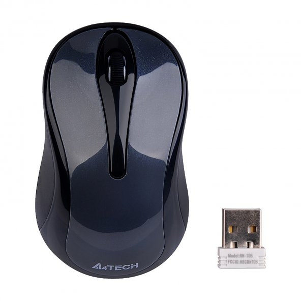A4 Tech G3-280A 2.4 GHz Kablosuz V-Track Usb Mouse Siyah